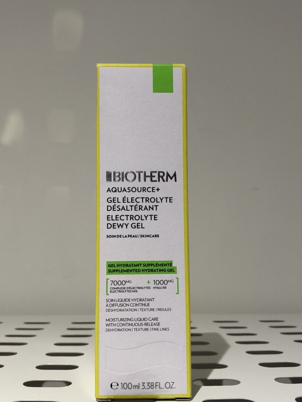 Biotherm Aquasource Electrolyte Dewy Gel